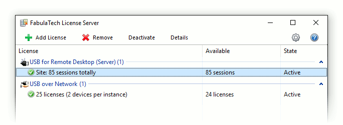 FabulaTech License Server