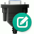 Serial Port Mapper icon, small (gif 48x48)