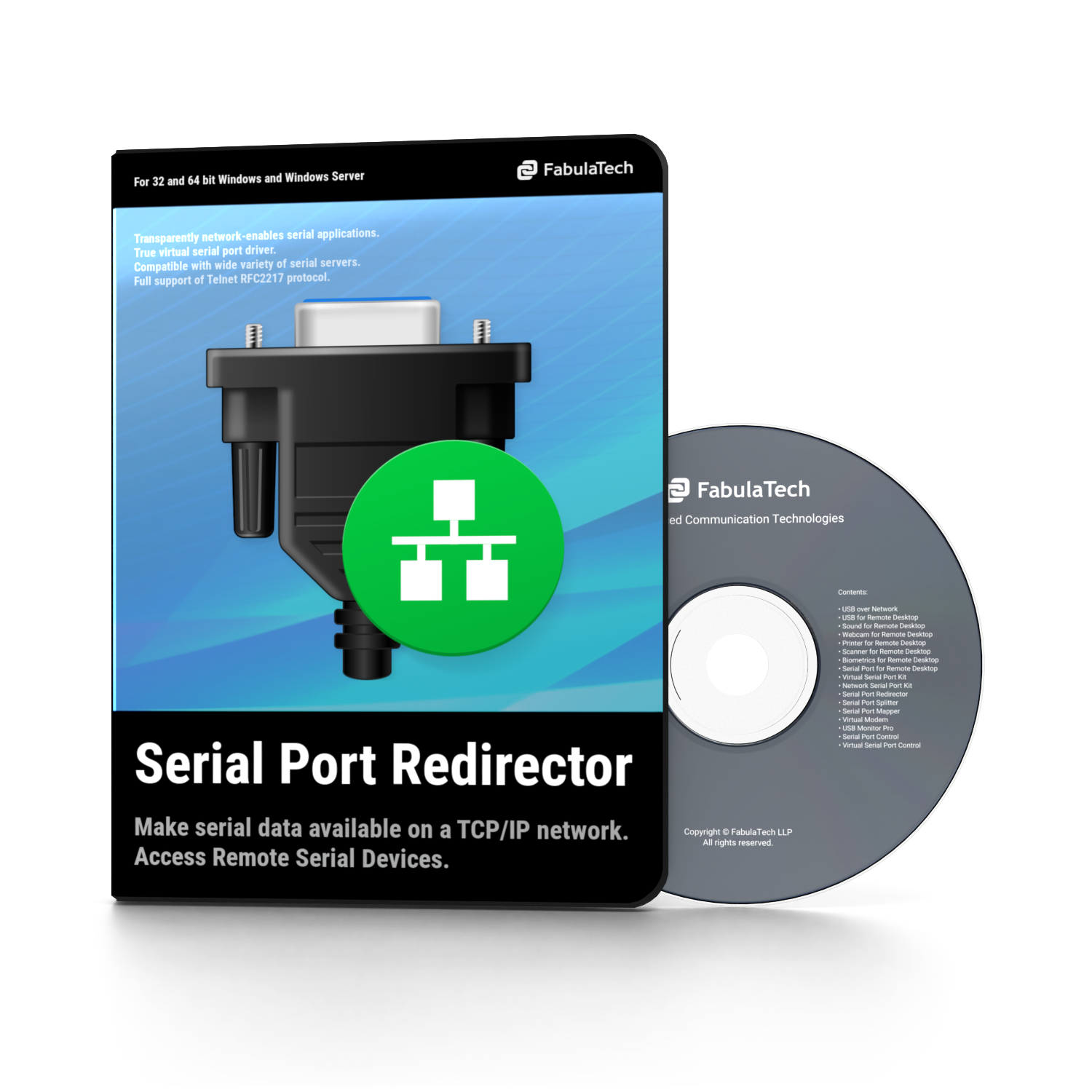 Serial Port Redirector box and CD, printable (png 1500x1500) Serial Port Redirector box and CD, printable (png 1500x1500)