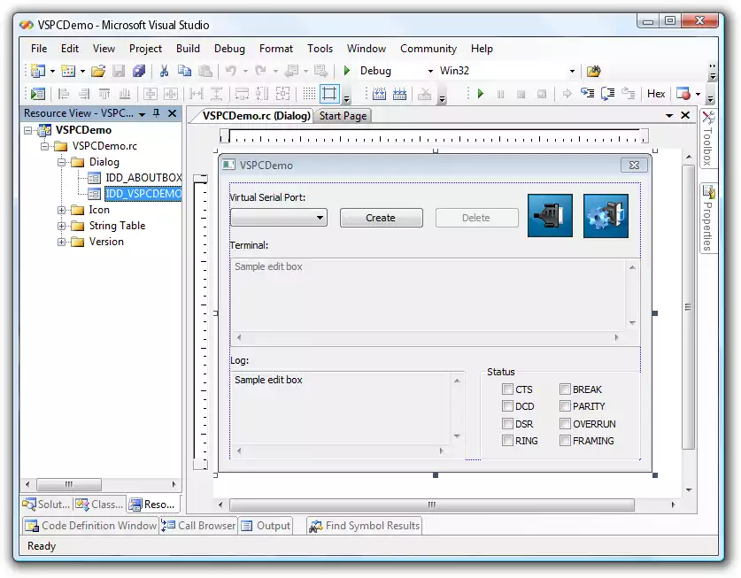 Virtual Serial Port Control - Create and control virtual