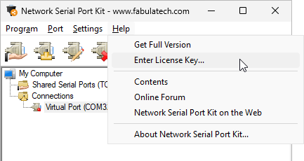 Enter License Key