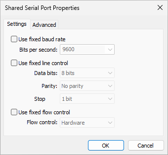 Fixed Port Settings