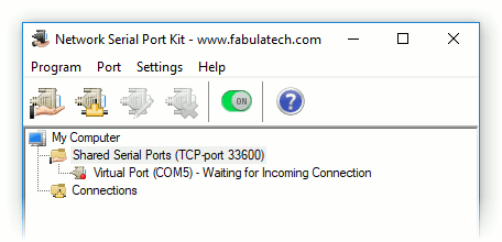 Shared Virtual Serial Port