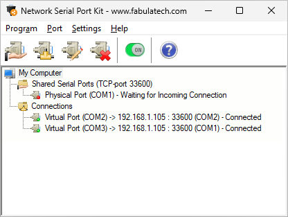 Network Serial Port Kit