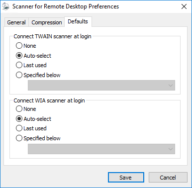 Scanner for Remote Desktop Defaults