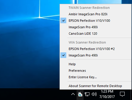 Scanner for Remote Desktop screenshot