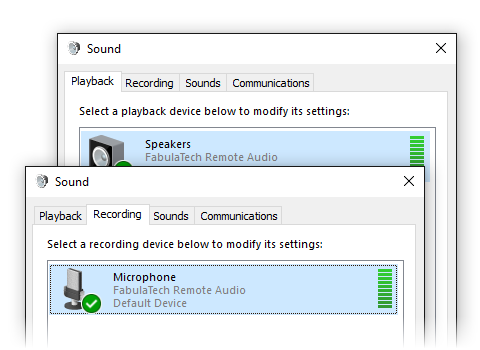 What Sound for Remote Desktop Do