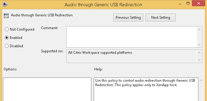 Configure Citrix