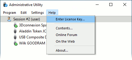 Enter License Key