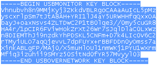 Select License Key