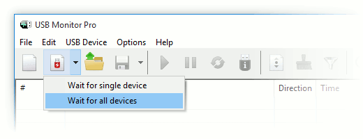 Choosing USB Device Manually