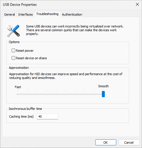 Advanced Device Sharing Options