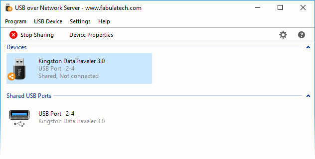 Sharing USB Port