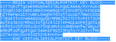 Select License Key