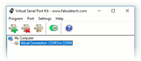 Virtual Serial Port Pair